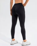 Sophie Scrunch-Leggings mit Tasche - Schwarz