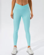 Sophie Scrunch-Leggings mit Tasche - Grün