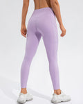 Sophie Scrunch Leggings mit Taschen - Lila