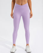 Sophie Scrunch Leggings mit Taschen - Lila