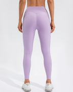 Sophie Scrunch Leggings mit Taschen - Lila
