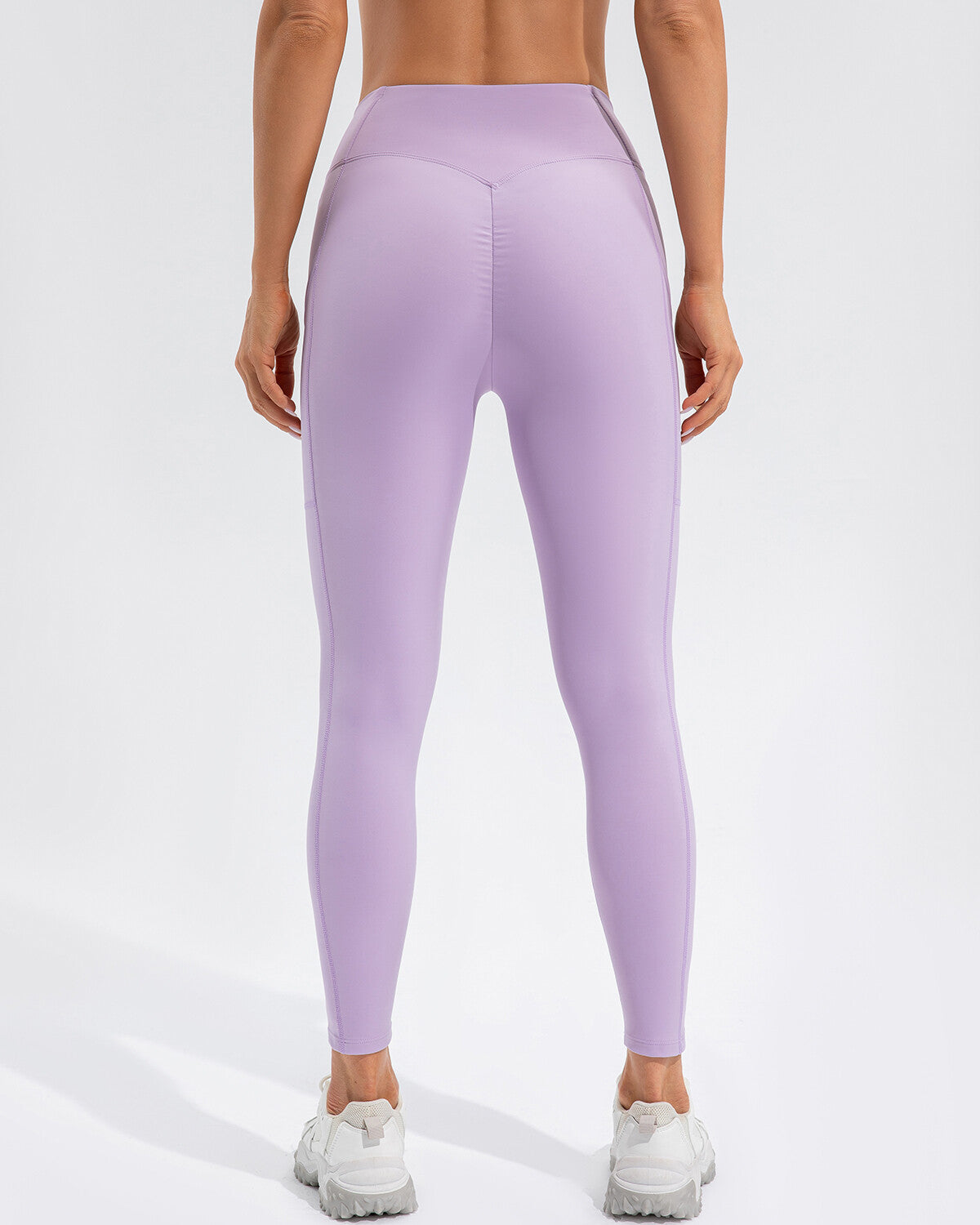 Sophie Scrunch Leggings mit Taschen - Lila