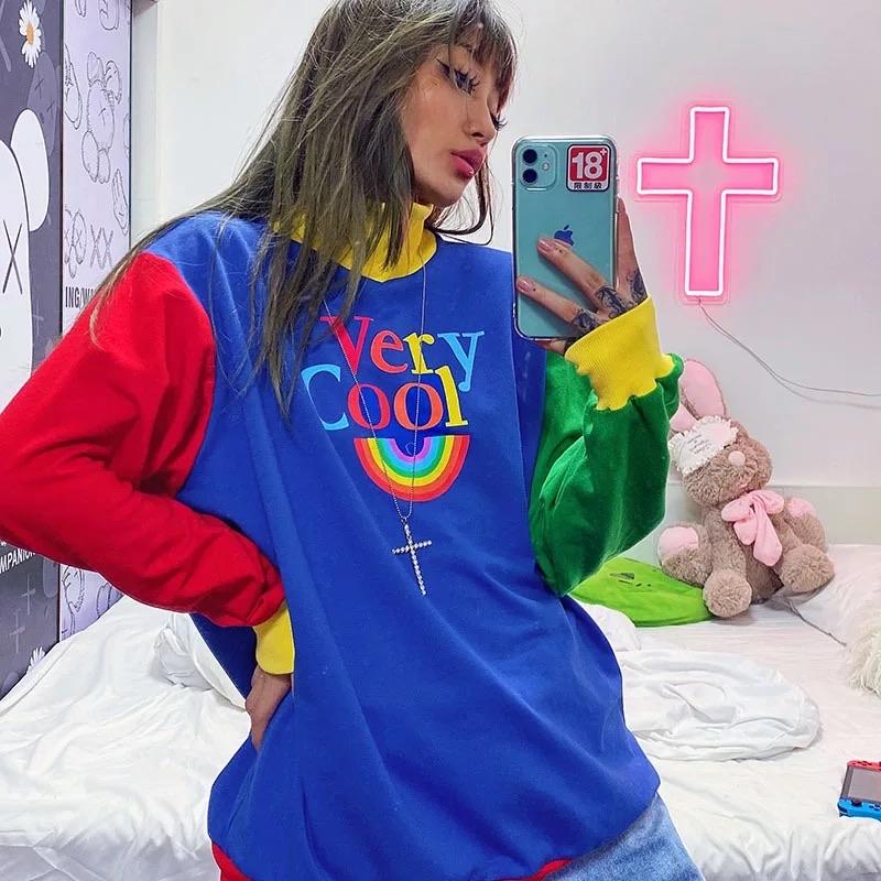 “Very Cool” 80s Colorblocked” Top