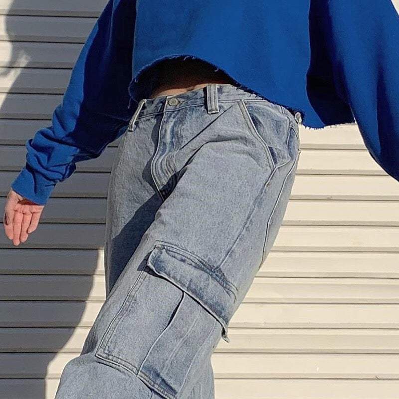Jeans vintage utility