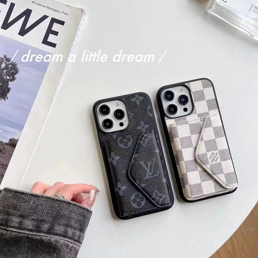 Exclusive Grid Phone Case For iPhone