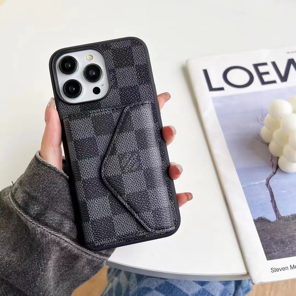 Exclusive Grid Phone Case For iPhone