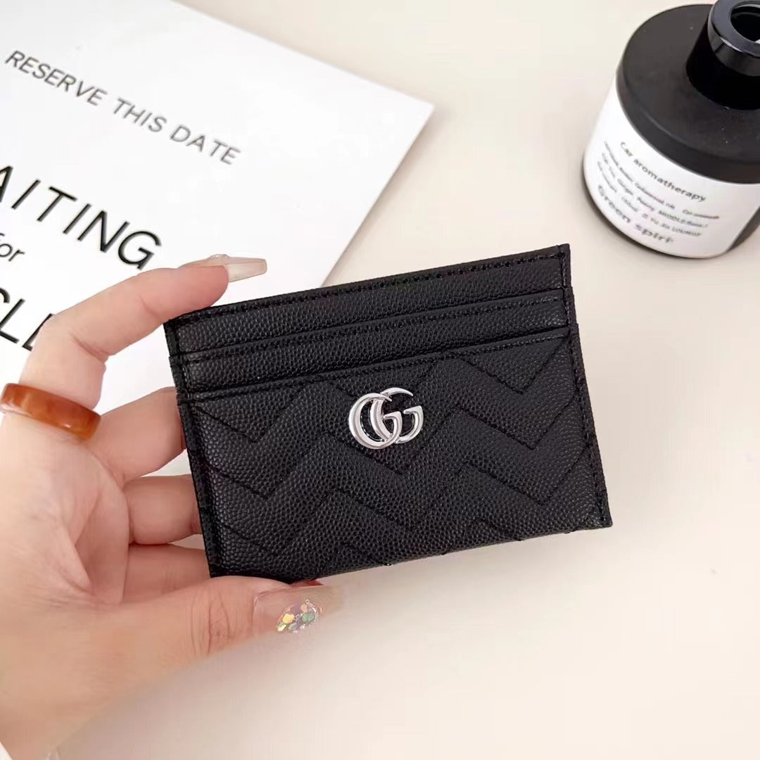 Black Card Holder Wallet