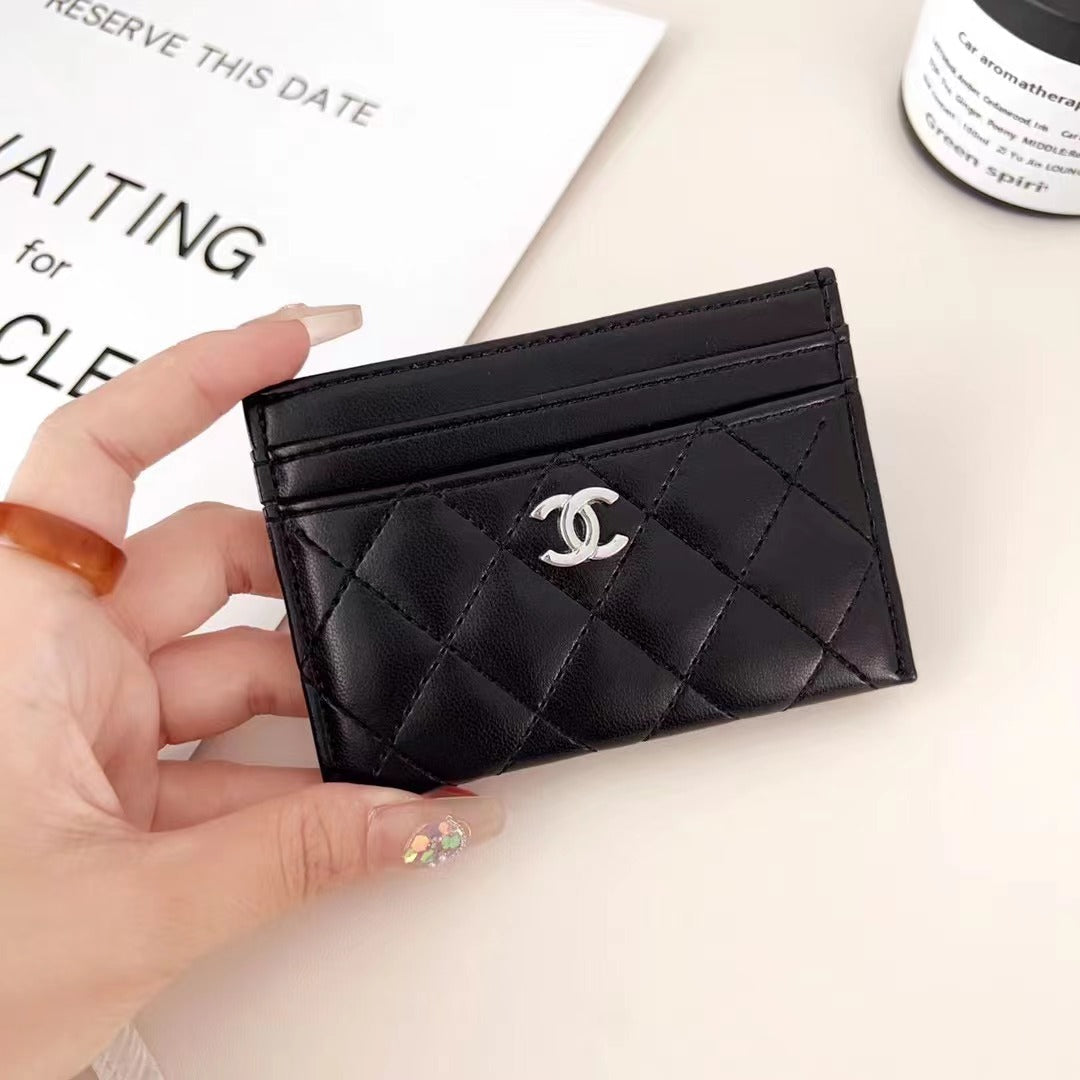 Black Card Holder Wallet