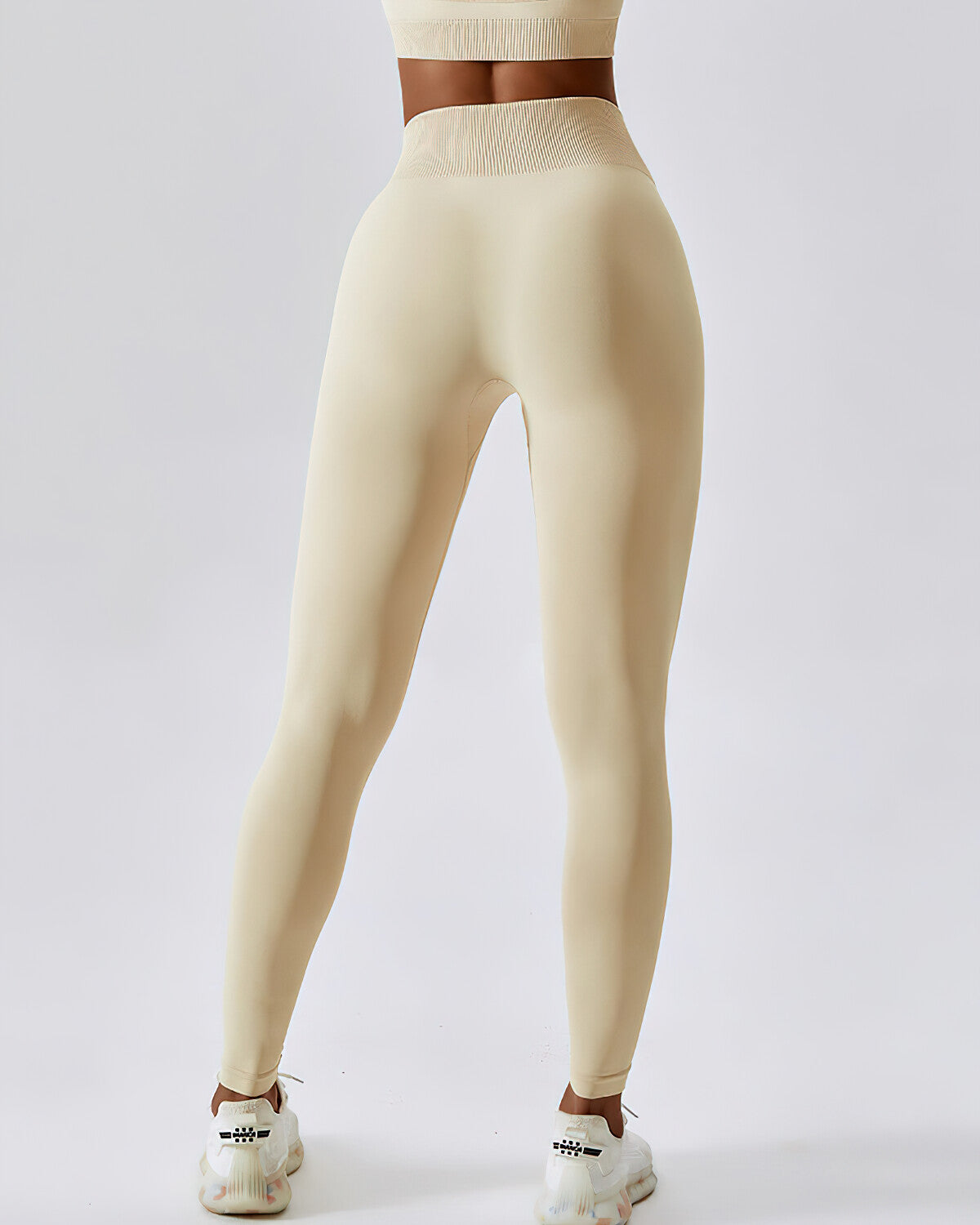 Zuri Nahtlose Leggings - Beige