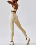 Zuri Nahtlose Leggings - Beige