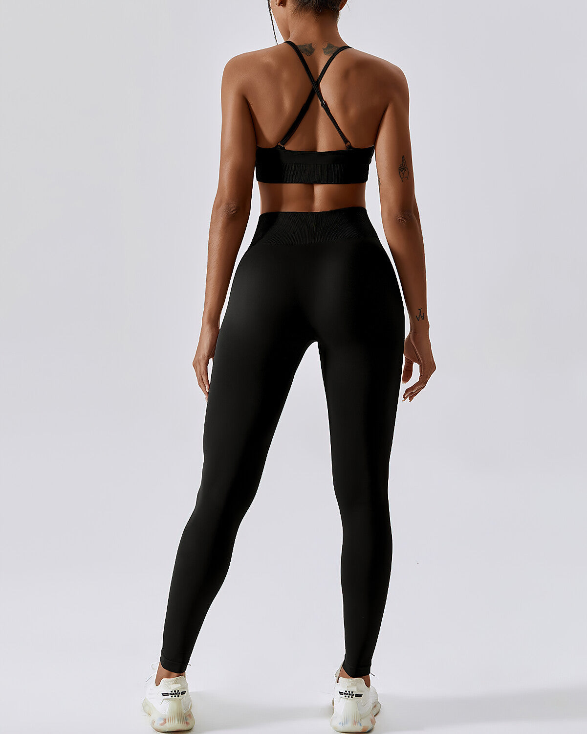 Zuri Seamless Leggings - Schwarz