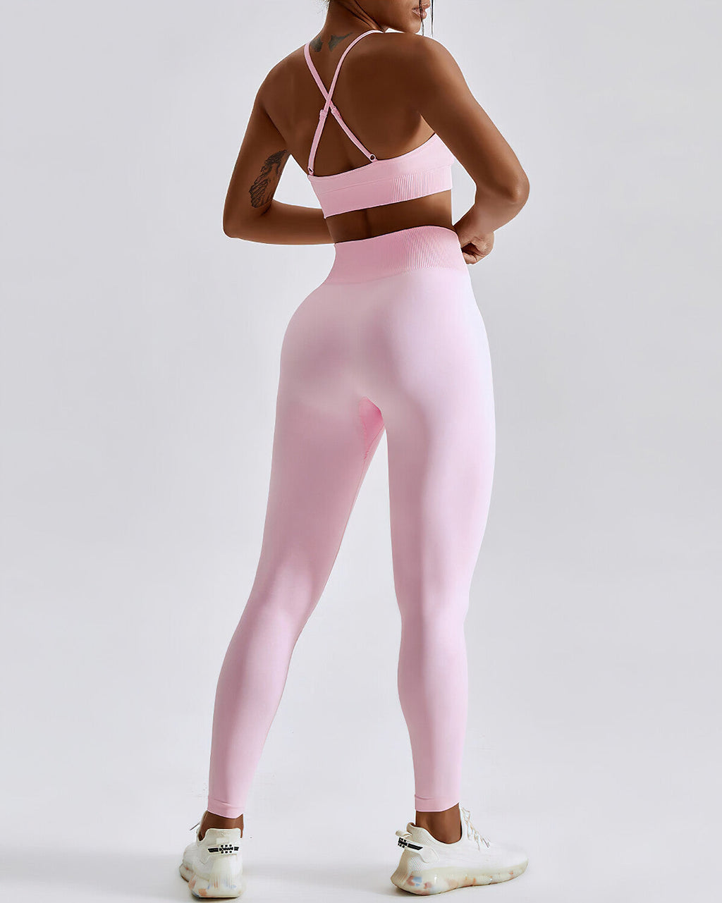 Zuri Nahtlose Leggings - Rosa