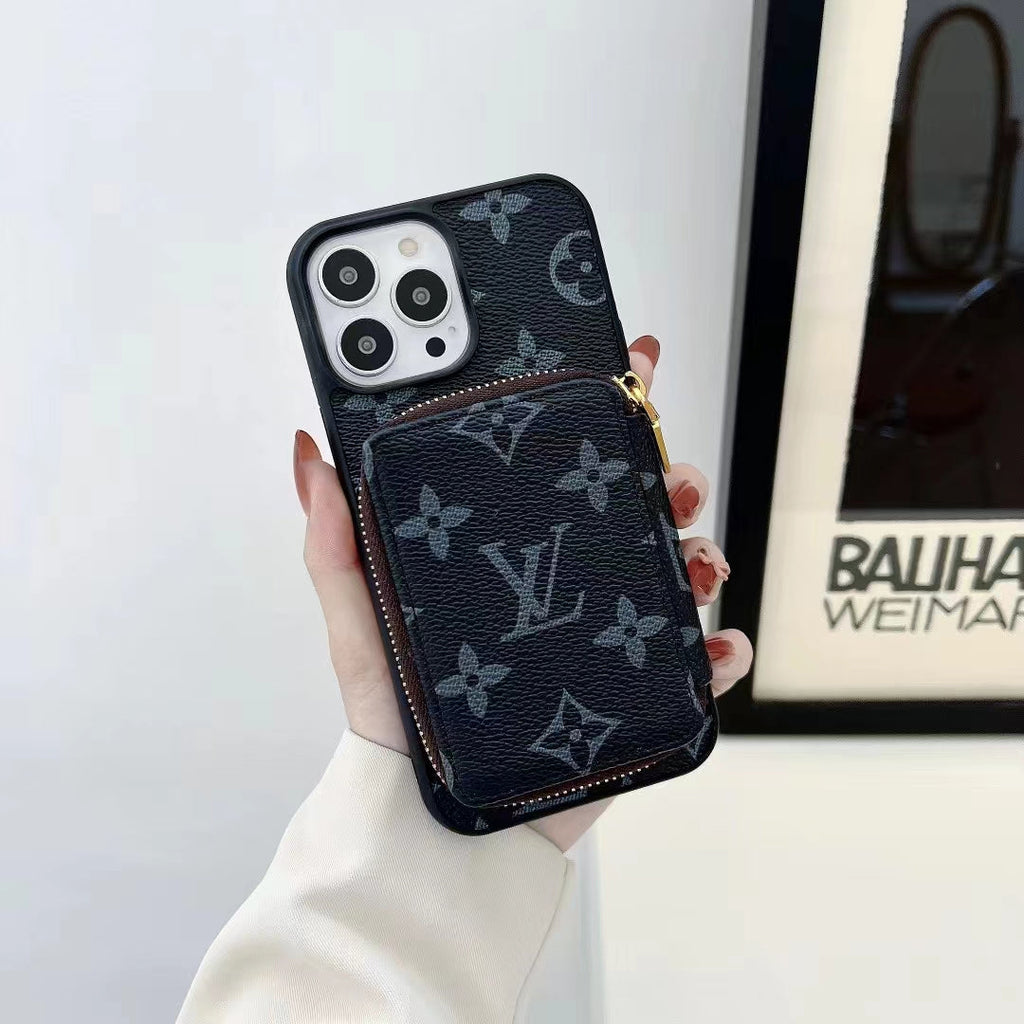 Klassische Brieftaschen-Handyhülle für iPhone
