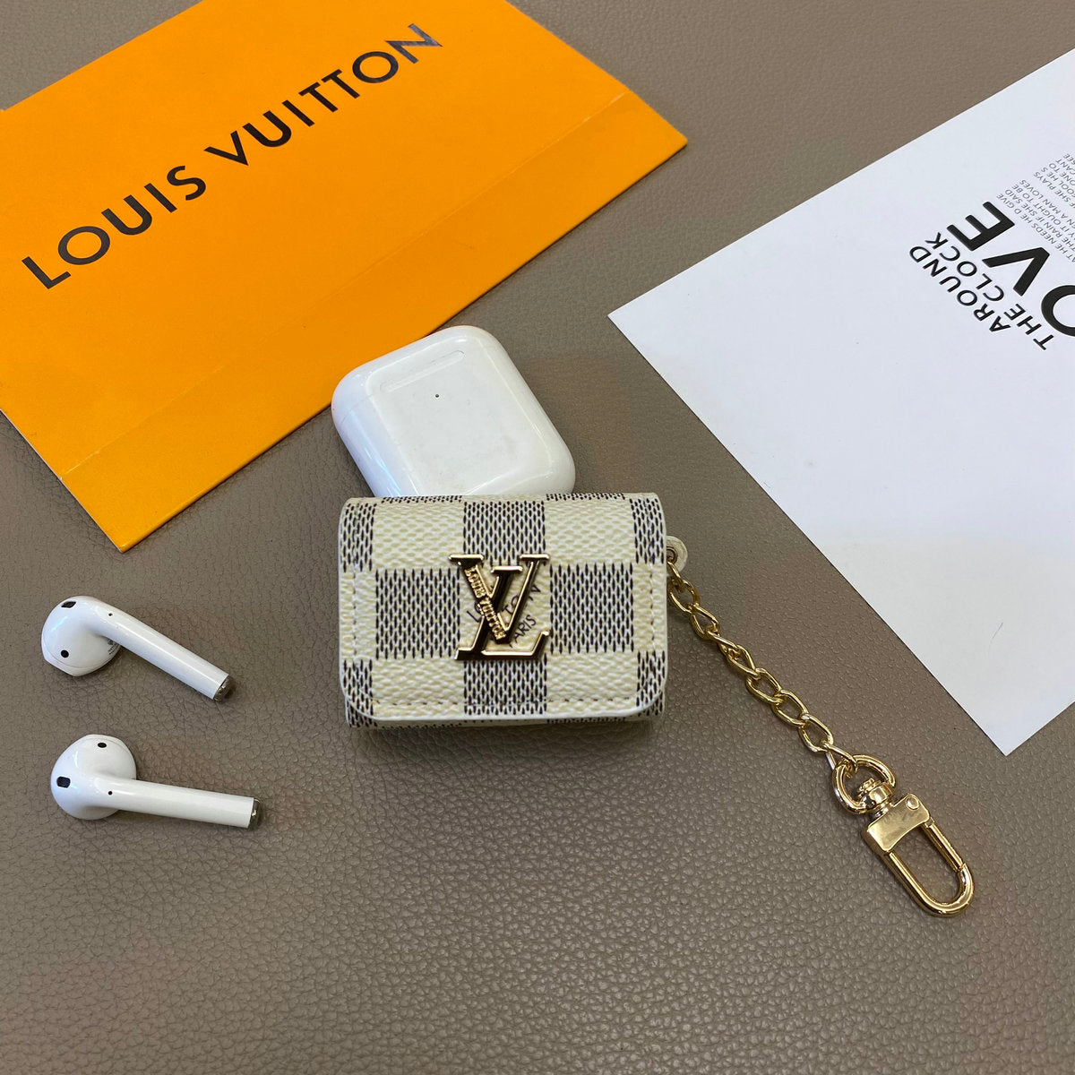 Custodie protettive per AirPods in pelle bionica 
