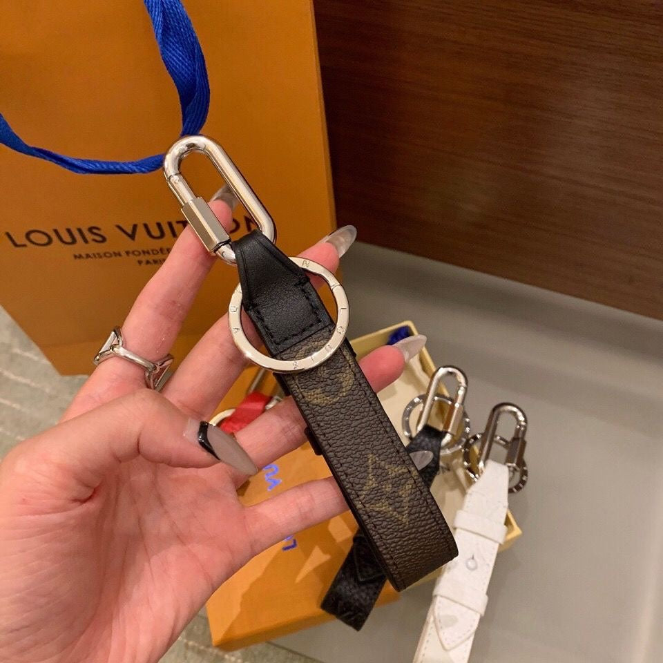 Splicing Leather Pendant