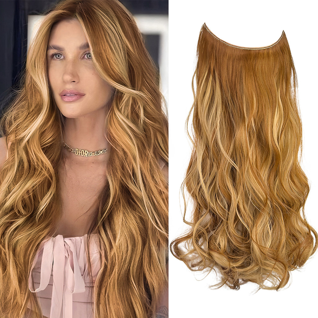 Wave Halo Clip-in-Haarverlängerungen 