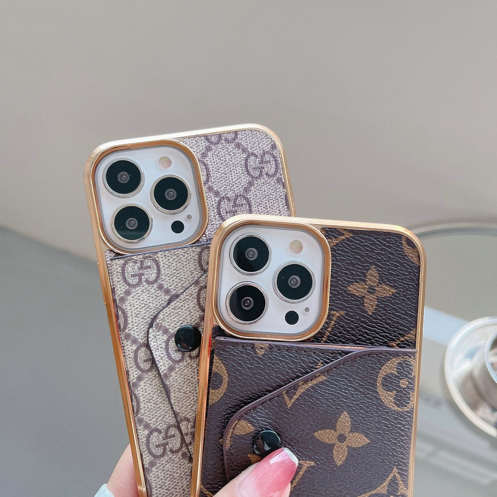 Crossbody-Karten-Telefonhülle für iPhone