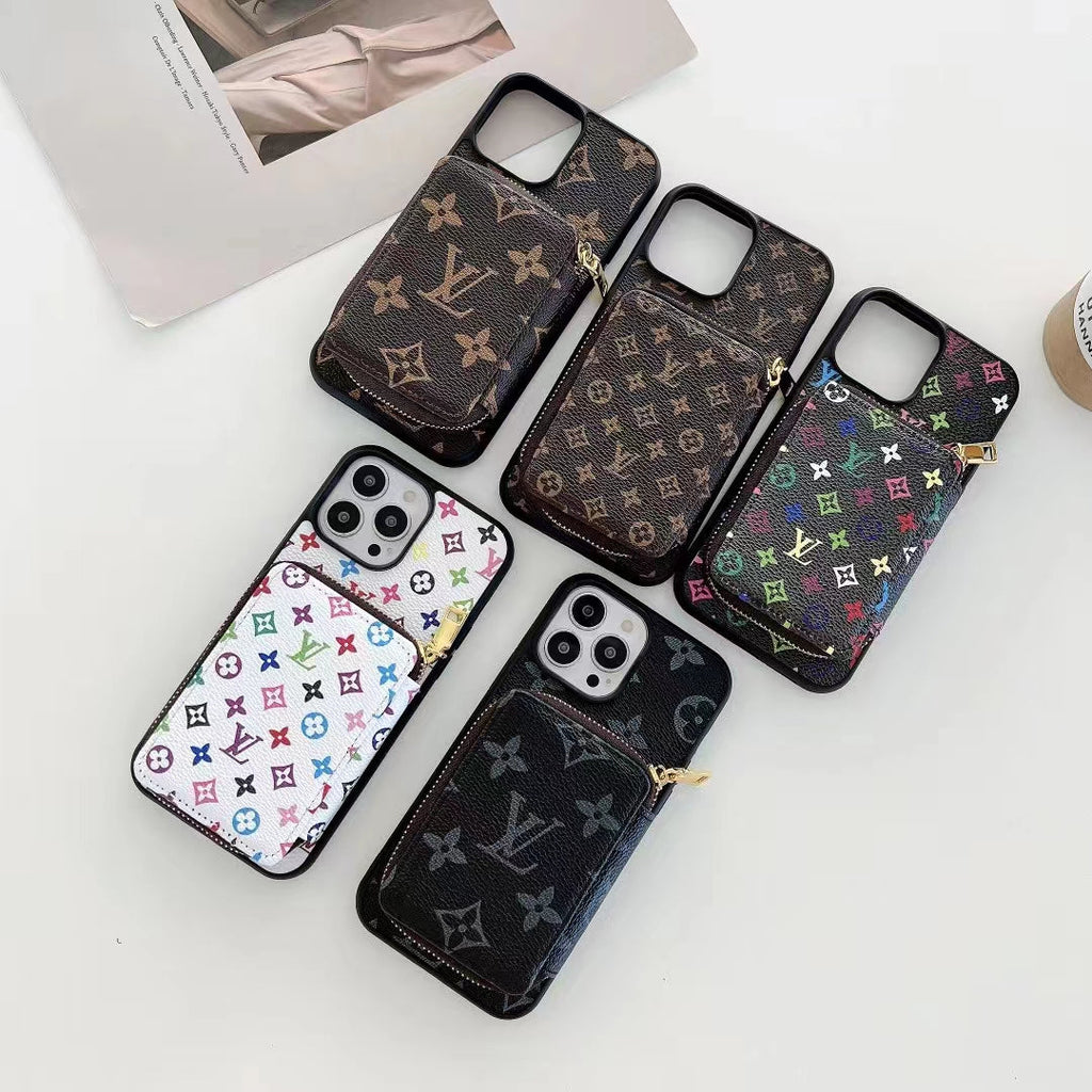 Klassische Brieftaschen-Handyhülle für iPhone