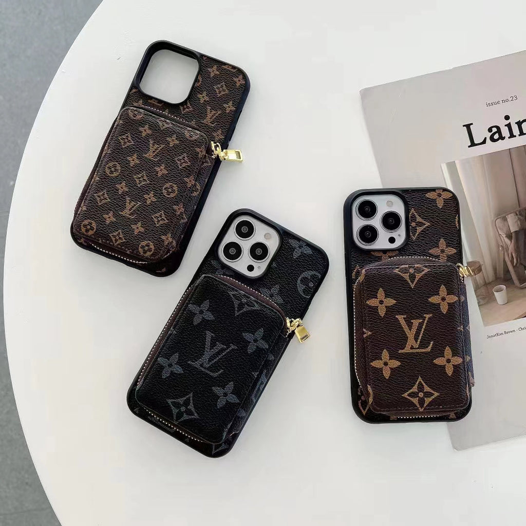 Klassische Brieftaschen-Handyhülle für iPhone