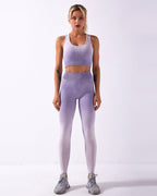 Calico Ombre Nahtlose Leggings - Lila
