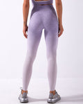 Calico Ombre Nahtlose Leggings - Lila