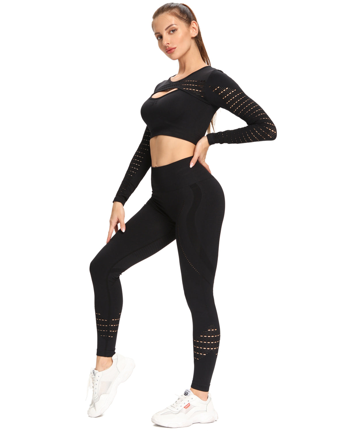 Catriona Seamless Leggings - Black