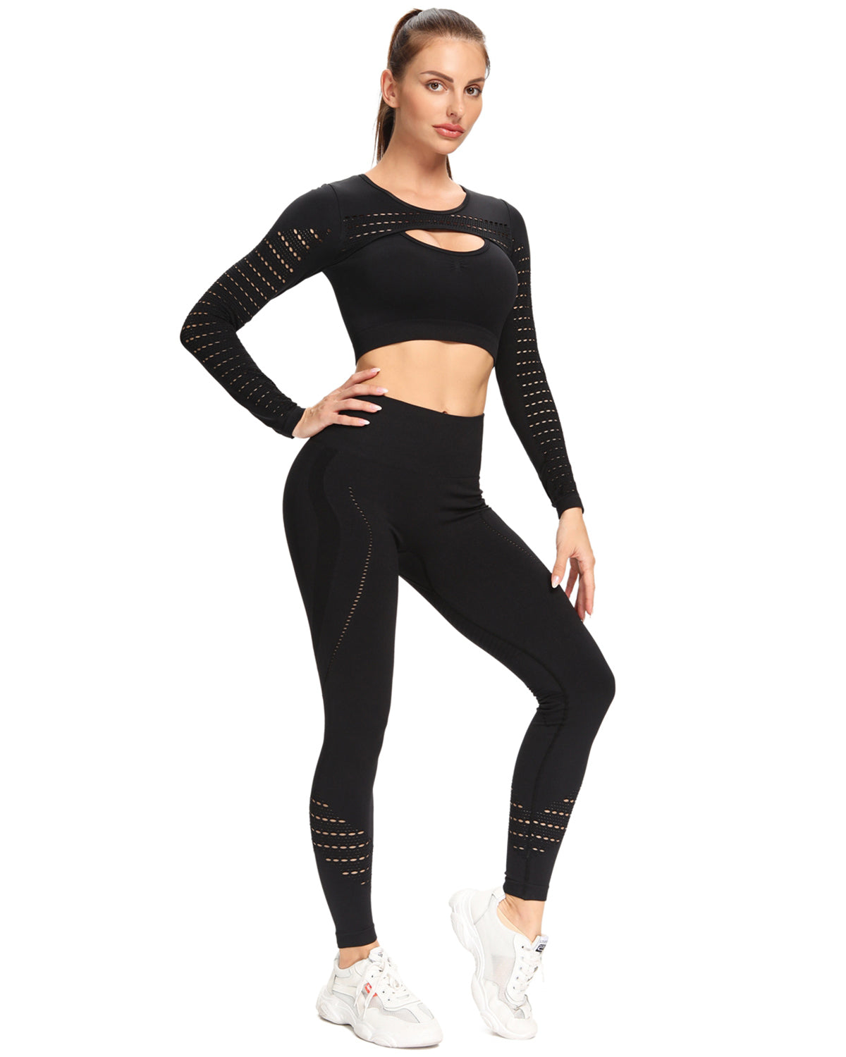 Catriona Seamless Leggings - Black
