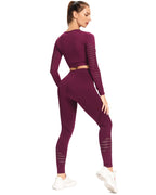 Catriona Nahtlose Leggings - Rot
