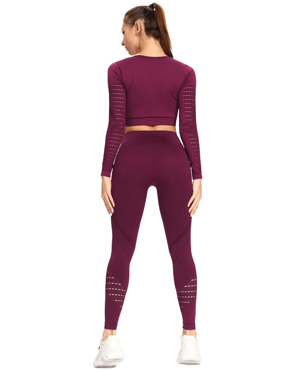 Catriona Nahtlose Leggings - Rot