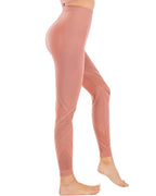 Chantele – Leggings mit Hohlsaum – Rosa