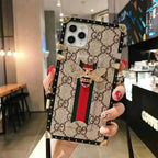 Crystal Bee Square Phone Case For iPhone - ERPOQ