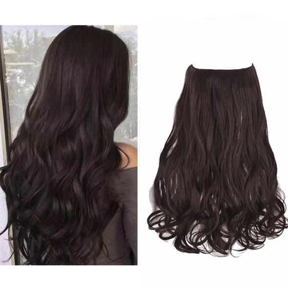 Wave Halo Clip-in-Haarverlängerungen 