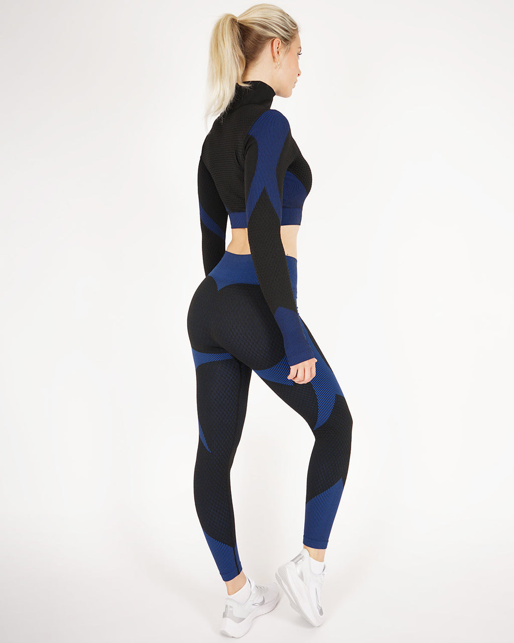 Embrace Nahtlose Leggings - Blau