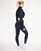 Embrace Nahtlose Leggings - Blau