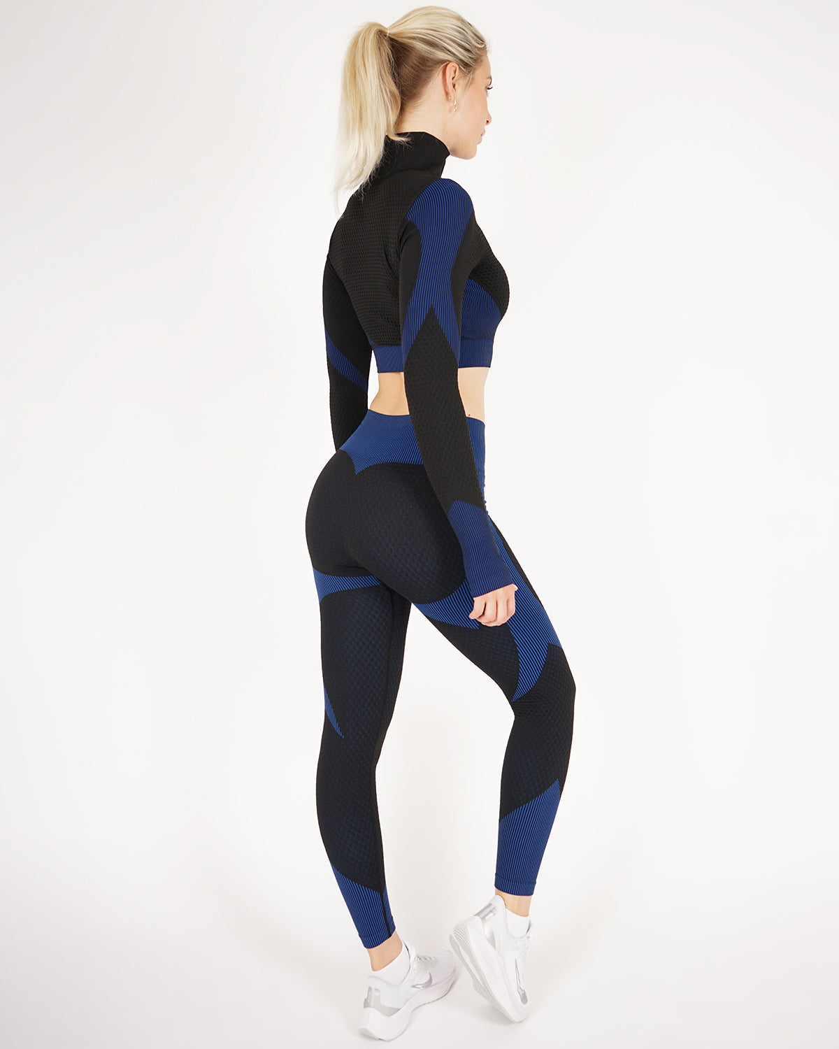Embrace Nahtlose Leggings - Blau