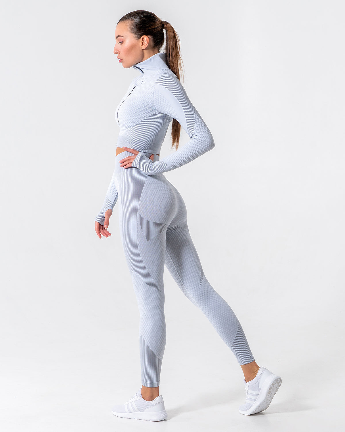 Embrace Nahtlose Leggings - Grau
