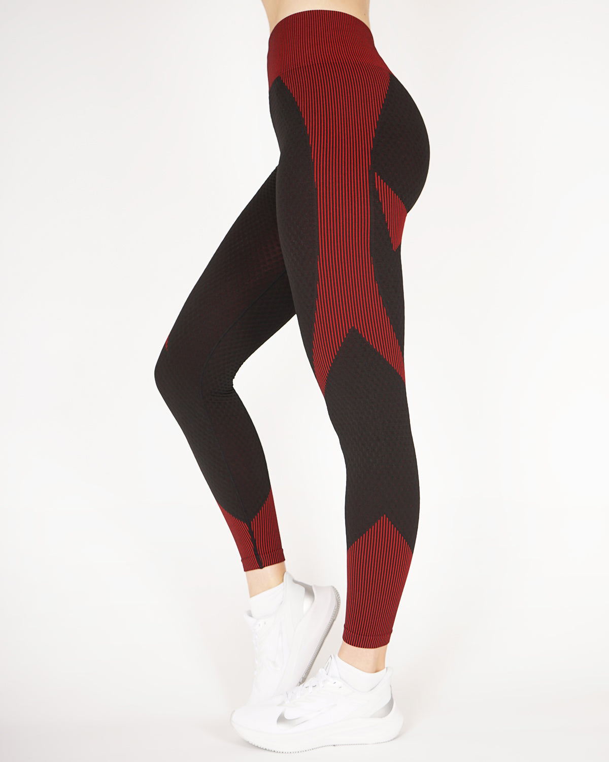 Embrace Nahtlose Leggings - Rot