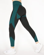 Embrace Nahtlose Leggings - Grün