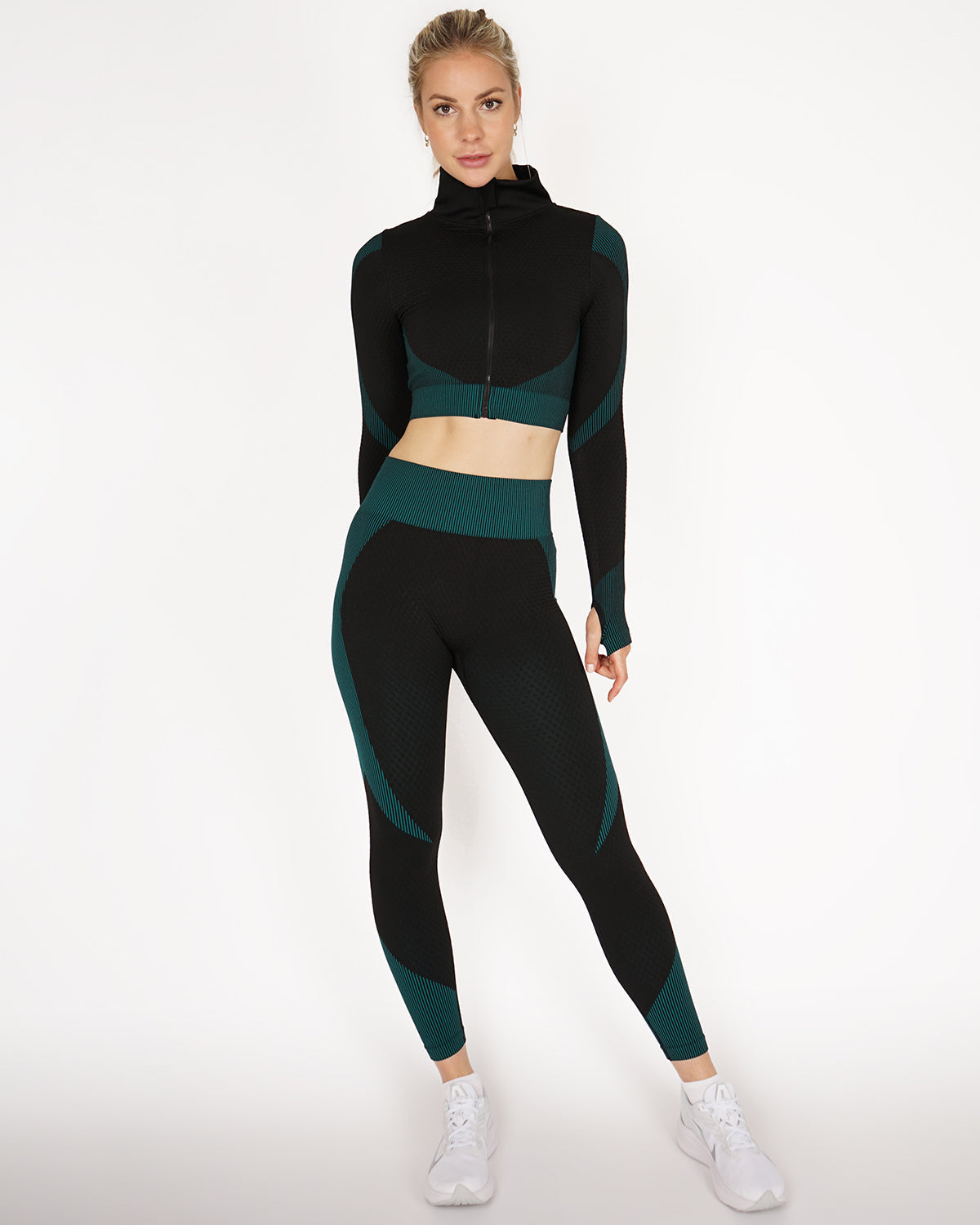 Embrace Nahtlose Leggings - Grün