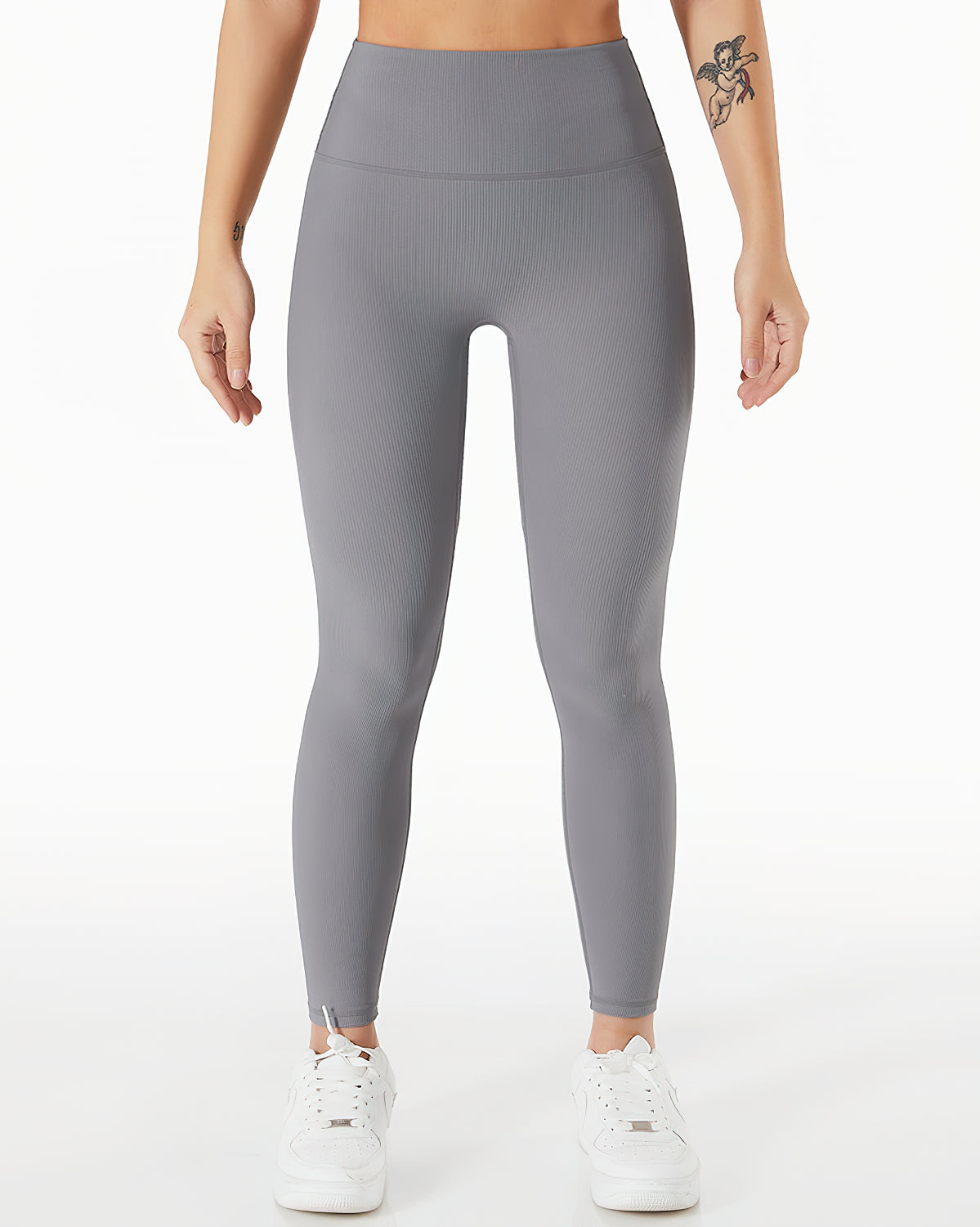 Eryn Nahtlose Leggings - Grau