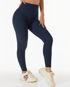 Eryn Seamless Leggings - Blau