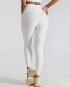 Eryn Nahtlose Leggings - Weiß
