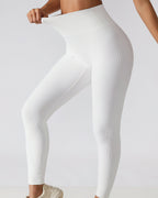 Eryn Nahtlose Leggings - Weiß