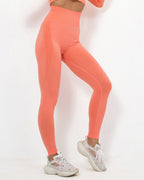 Felicity Nahtlose Leggings - Orange