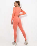 Felicity Nahtlose Leggings - Orange
