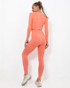 Felicity Nahtlose Leggings - Orange
