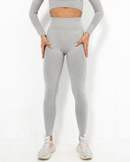 Felicity Nahtlose Leggings - Hellgrau