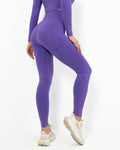 Felicity Nahtlose Leggings - Lila