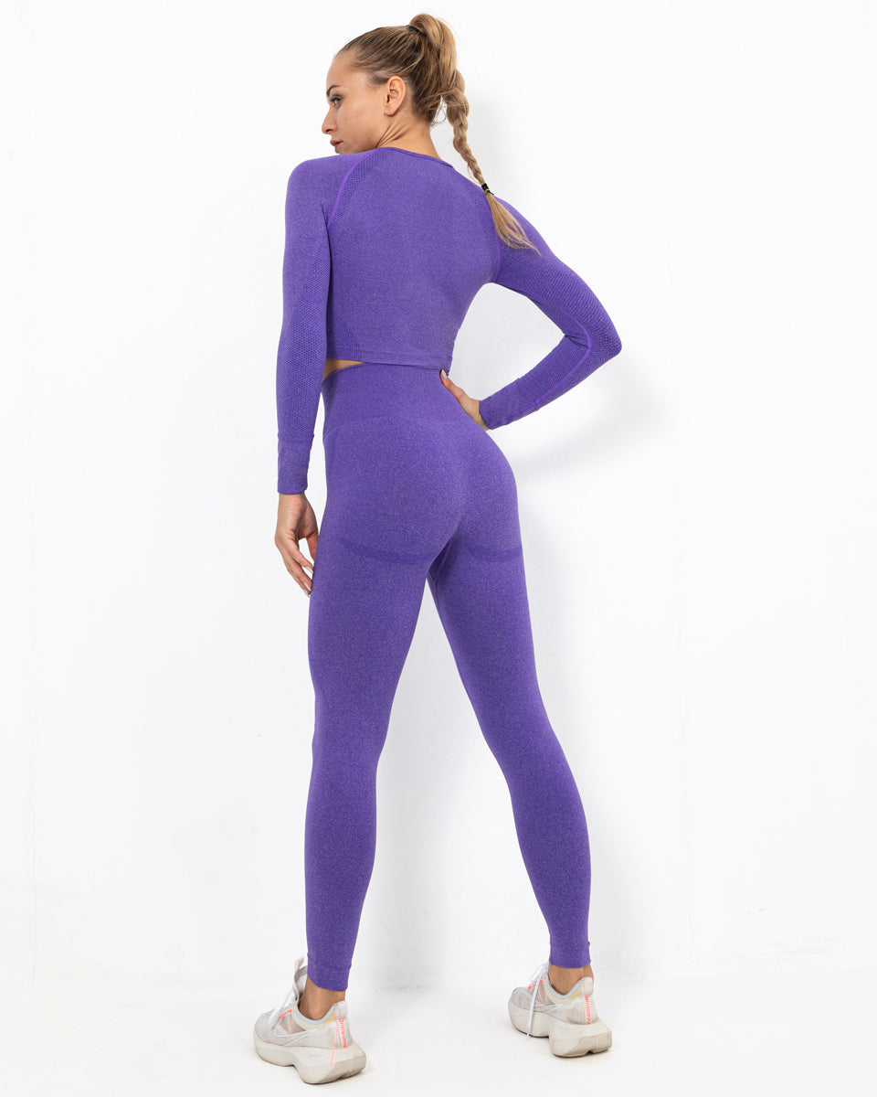 Felicity Nahtlose Leggings - Lila