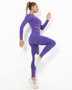 Felicity Nahtlose Leggings - Lila